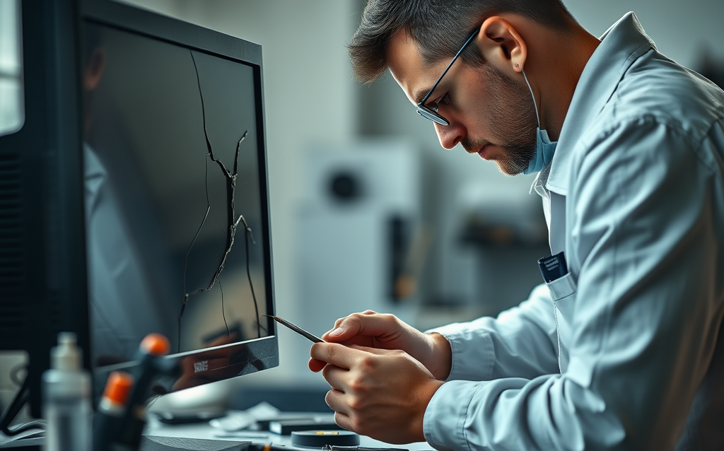 lcd monitör tamiri monitör arıza tespiti